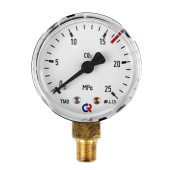 Манометр 25,0 МПа, 1/8 NPT, углекислый газ ПТК 001.050.915