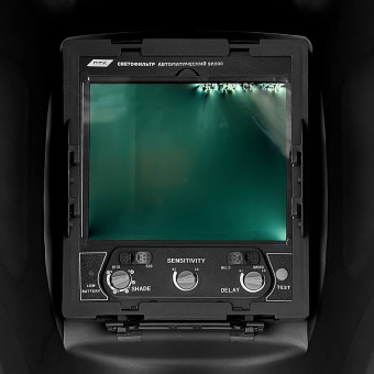 Маска сварщика хамелеон F10 (SK600 TC) чёрная ПТК 003.010.157